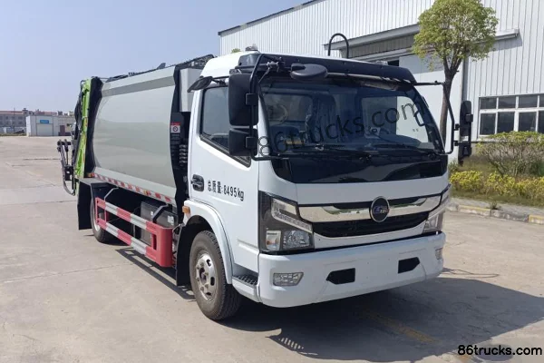 Xinchufeng H3 8.5T Electric Compression Refuse Truck 106.95kWh 4X2(6 wheels) Exterior