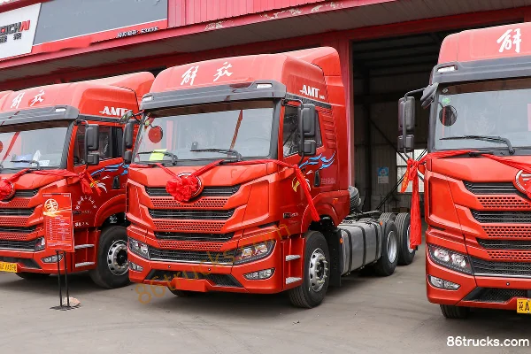 FAW Jiefang Qingdao JH5 poids lourd 480 ch 6X4(10 roues) tracteur routier AMT automatique Extérieur (3) | 86Trucks
