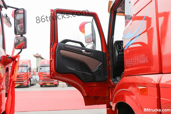 FAW Jiefang Qingdao JH5 poids lourd 480 ch 6X4(10 roues) tracteur routier AMT automatique Cabine (1) | 86Trucks