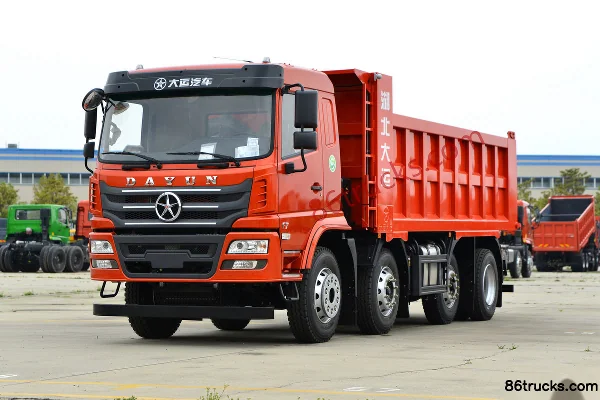 Dayun F7 Heavy Truck 300hp 8X2(10 wheels) 6.5m dump truck Exterior (3) | 86Trucks