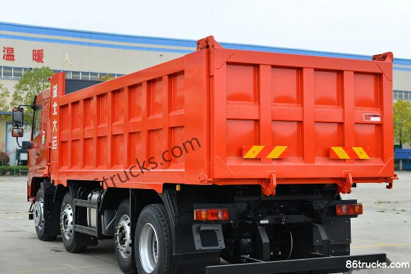 Dayun F7 Heavy Truck 300hp 8X2(10 wheels) 6.5m dump truck Body (3) | 86Trucks