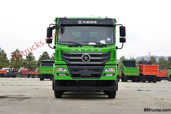 Dayun F7 heavy truck 330hp 8X4(12 wheels) 6.2m dump truck (China VI) Exterior (2) | 86Trucks