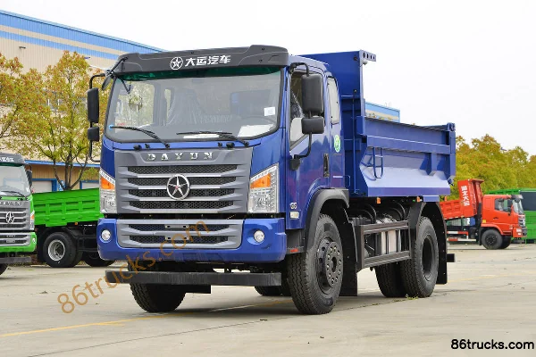 Dayun G6 Composite 180 ch 4X2(6 roues) camion benne 4 m (Fast Gear 10 vitesses) Extérieur (3) | 86Trucks