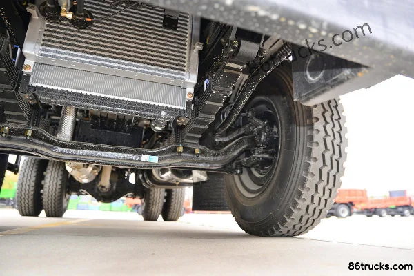 Dayun G6 Composite 180 ch 4X2(6 roues) camion benne 4 m (Fast Gear 10 vitesses) Châssis (3) | 86Trucks