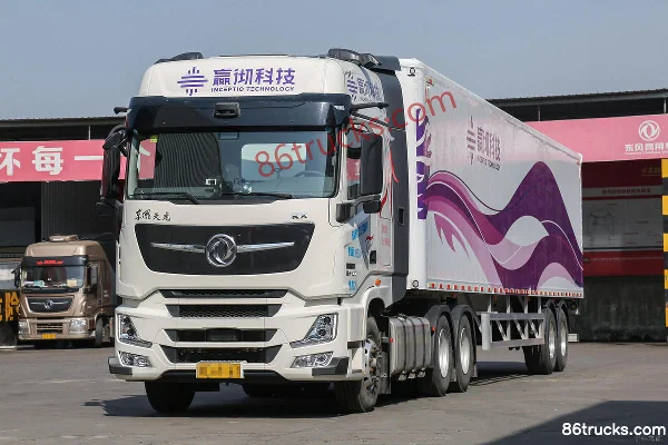 Dongfeng Commercial Vehicle Tianlong Flagship KX 560ch 6X4(10 roues) tracteur routier intelligent (China VI) Extérieur (3) | 86Trucks