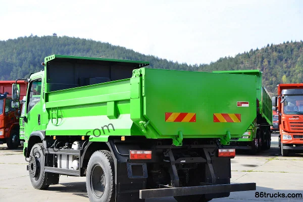 Dayun G5 Composite Type 165 hp 4X2(6 wheels) 3.8m dump truck (China VI) Body (3) | 86Trucks