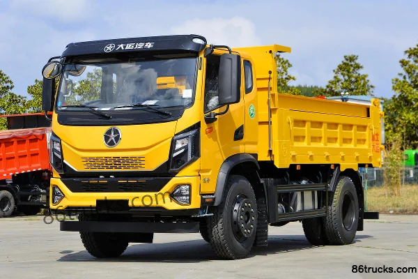 Dayun Yunlong Heavy-duty 180 hp 4X2(6 wheels) 4.2m dump truck Exterior (3) | 86Trucks
