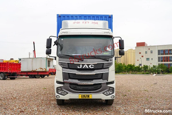 JAC Gallop A5L Medium Truck Flagship Edition 260hp 4X2(6 wheels) 10m Van Cargo Truck Exterior (2) | 86Trucks