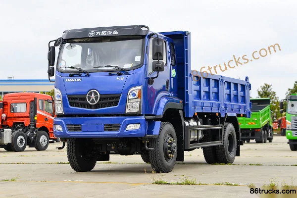 Dayun Zhisheng Heavy-duty 245hp 4X4(6 wheels) 4.6m dump truck (China VI) Exterior (3) | 86Trucks