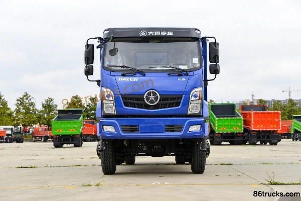 Dayun Zhisheng Heavy-duty 245hp 4X4(6 wheels) 4.6m dump truck (China VI) Exterior (2) | 86Trucks