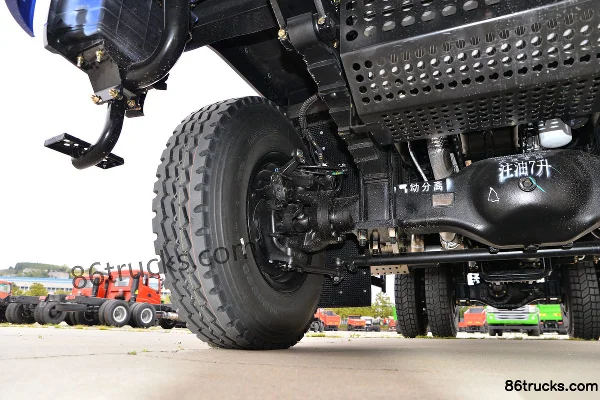 Dayun Zhisheng Heavy-duty 245hp 4X4(6 wheels) 4.6m dump truck (China VI) Chassis (2) | 86Trucks