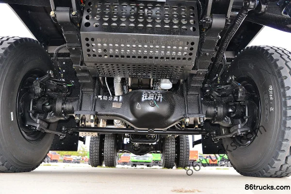 Dayun Zhisheng Heavy-duty 245hp 4X4(6 wheels) 4.6m dump truck (China VI) Chassis (1) | 86Trucks