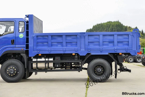Dayun Zhisheng Heavy-duty 245hp 4X4(6 wheels) 4.6m dump truck (China VI) Body (2) | 86Trucks