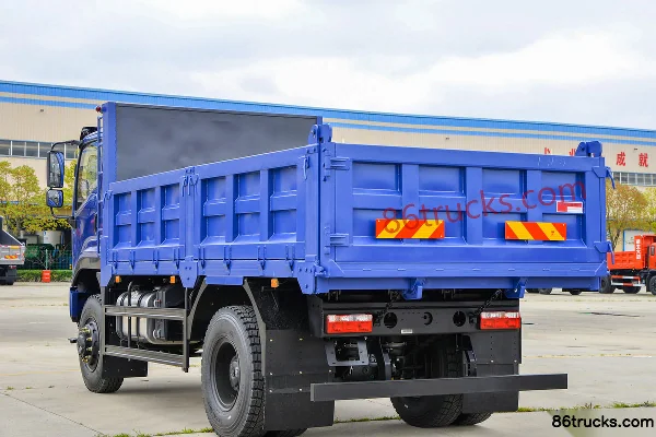 Dayun Zhisheng Heavy-duty 245hp 4X4(6 wheels) 4.6m dump truck (China VI) Official Photos (3) | 86Trucks
