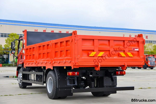 Dayun Zhisheng Standard Load Type 200hp 4X2(6 wheels) 5.6m Dump Truck (Fast Gear 10-speed)(10t Rear Axle) Body (3) | 86Trucks
