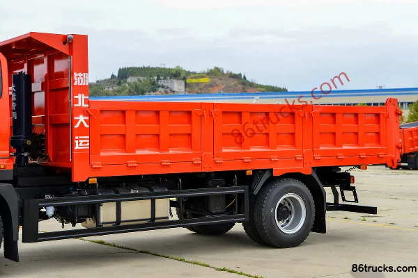 Dayun Zhisheng Standard Load Type 200hp 4X2(6 wheels) 5.6m Dump Truck (Fast Gear 10-speed)(10t Rear Axle) Body (1) | 86Trucks