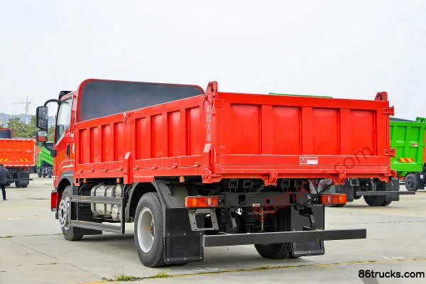 Dayun Zhisheng 184hp 4X2(6 wheels) 4.45m Dump Truck (China VI) Body (3) | 86Trucks