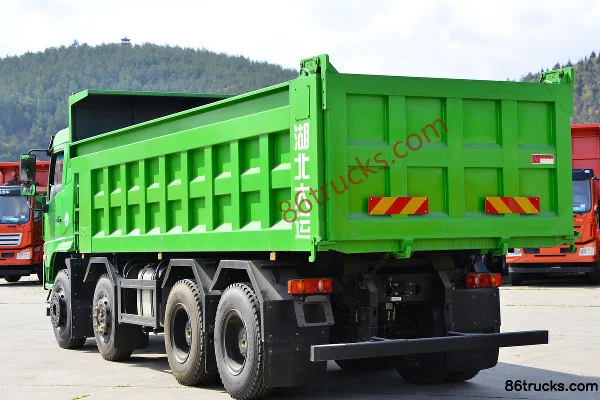Dayun F7 Heavy Truck Standard Load 270hp 8X4(12 wheels) 7.6m Dump Truck (China VI) Body (3) | 86Trucks