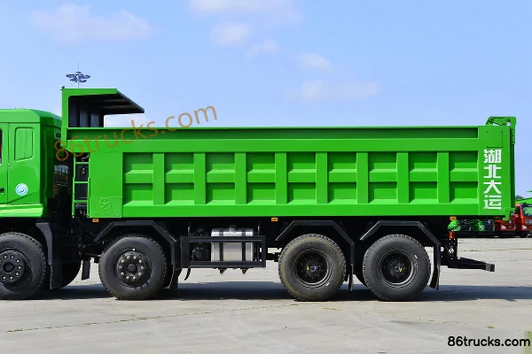 Dayun F7 Heavy Truck Standard Load 270hp 8X4(12 wheels) 7.6m Dump Truck (China VI) Body (1) | 86Trucks