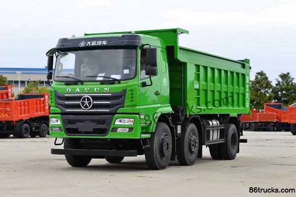 Dayun F7 heavy truck heavy-duty 270 hp 6X2(8 wheels) 5.5m dump truck (China VI) Exterior (3) | 86Trucks