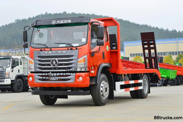 Dayun G6 180 hp 4X2(6 wheels) Flatbed Truck (China VI) (Short Wheelbase) Exterior (3) | 86Trucks