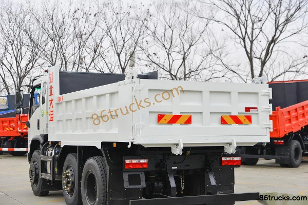 Dayun G6 Heavy Duty 240hp 6X2(8 wheels) 4.55m Dump Truck Body (3) | 86Trucks
