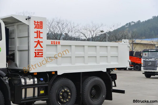 Dayun G6 Heavy Duty 240hp 6X2(8 wheels) 4.55m Dump Truck Body (1) | 86Trucks