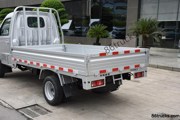 Jinbei T2S 2023 Standard 1,5 L 102 ch 4X2(6 roues) essence 3,05 m camion plateau à ridelles simple cabine (China VI) Carrosserie (1) | 86Tru