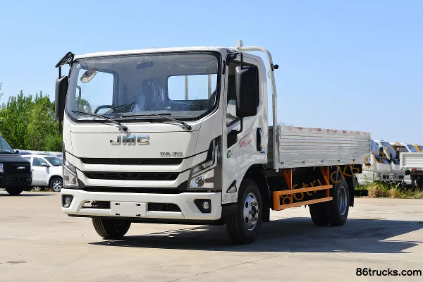 JMC Kaiyun+ Blue Whale Wide Body Luxury Edition 152 hp 4X2(6 wheels) 4.2m Single Row Flatbed Light Truck (Axle Ratio 5.286) (China VI) Exter