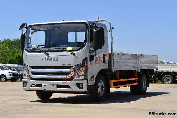 JMC Kaiyun+ Wide Body 146hp 4X2(6 wheels) 4.2m Single-row Flatbed Light Truck (China VI) (6-speed) Exterior (3) | 86Trucks