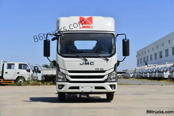 JMC Kaiyun+ Mid Body 146 hp 4X2(6 wheels) 4.2m Single Row Stake Truck (China VI) (Air Brake) Exterior (2) | 86Trucks