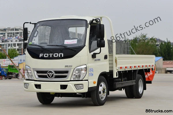 Foton Aoling Jieyun Classic Edition 132 hp 4X2(6 wheels) 3.655 m single-row flatbed light truck (China VI) Exterior (3) | 86Trucks