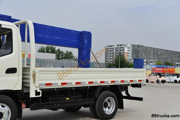 Foton Aoling Jieyun Classic Edition 132 hp 4X2(6 wheels) 3.655 m single-row flatbed light truck (China VI) Body (1) | 86Trucks