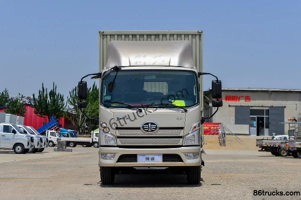 FAW Jiefang FAW Jiefang Lingtu 180hp 4X2(6 wheels) 5.16m single-row van cargo truck Exterior (2) | 86Trucks