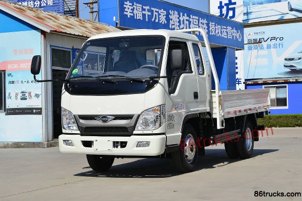 Foton Times Small Card Star 2 Standard 88hp 4X2(6 wheels) 2.93m semi-sleeper flatbed micro truck Exterior (3) | 86Trucks