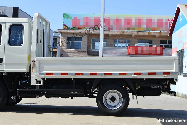 Foton Times Small Card Star 2 Standard 88hp 4X2(6 wheels) 2.93m semi-sleeper flatbed micro truck Body (2) | 86Trucks