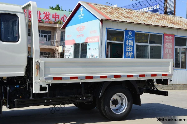 Foton Times Small Card Star 2 Standard 88hp 4X2(6 wheels) 2.93m semi-sleeper flatbed micro truck Body (1) | 86Trucks