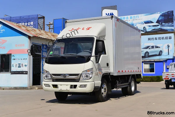 Foton Times Small Card Star 3 High-end Edition 115hp 4X2(6 wheels) 4.15m Single Row Van Light Truck(China VI) Exterior (3) | 86Trucks