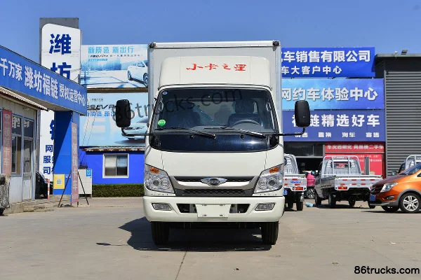 Foton Times Small Card Star 3 High-end Edition 115hp 4X2(6 wheels) 4.15m Single Row Van Light Truck(China VI) Exterior (2) | 86Trucks