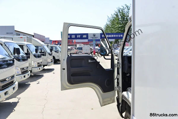 Foton Times Small Card Star 3 High-end Edition 115hp 4X2(6 wheels) 4.15m Single Row Van Light Truck(China VI) Cab (1) | 86Trucks