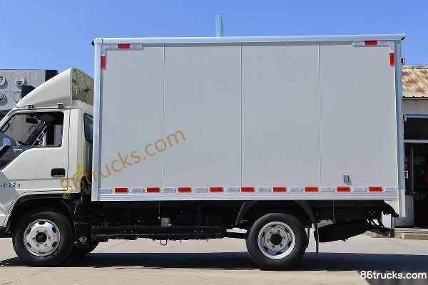 Foton Times Small Card Star 3 High-end Edition 115hp 4X2(6 wheels) 4.15m Single Row Van Light Truck(China VI) Body (2) | 86Trucks
