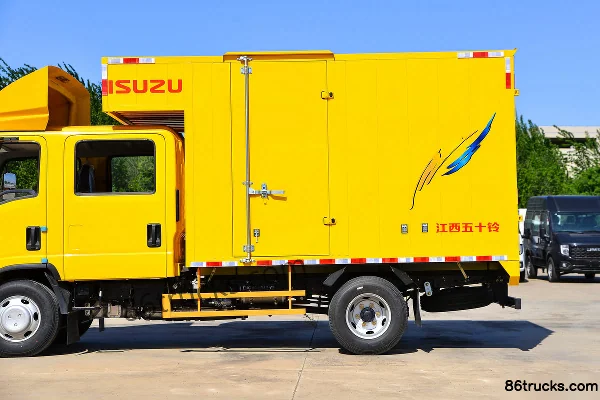 Jiangxi Isuzu Yifang EC5 Standard Edition 116hp 4X2(6 wheels) 3.105m double-row cab box truck (China VI) Body (3) | 86Trucks