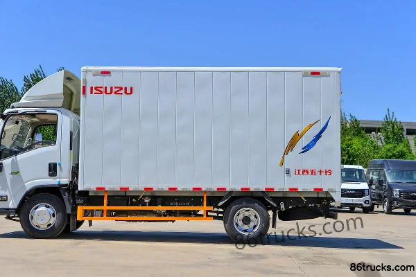 Jiangxi Isuzu Yifang EC5 127 hp 4X2(6 wheels) 4.17m Single Row Van Light Truck (China VI) Body (2) | 86Trucks