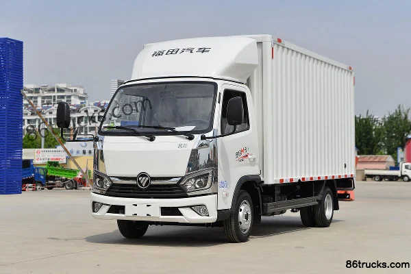 Foton Aoling M Card 1.5L 136hp 4X2(6 wheels) Gasoline 4.17m Single Row Van Mini Truck (China VI) Exterior (3) | 86Trucks