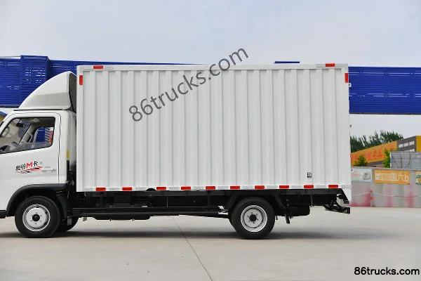 Foton Aoling M Card 1.5L 136hp 4X2(6 wheels) Gasoline 4.17m Single Row Van Mini Truck (China VI) Body (2) | 86Trucks