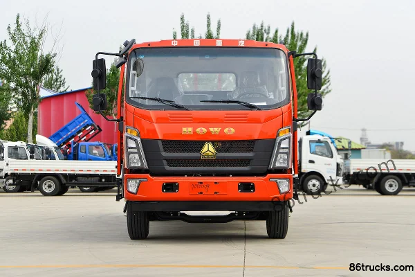 Sinotruk HOWO Hanjiang H 170 ch 4X2(6 roues) camion porteur à ridelles cabine approfondie 5,2 m (China VI) Extérieur (2) | 86Trucks