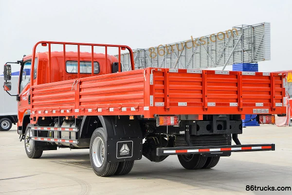 Sinotruk HOWO Hanjiang H 170 ch 4X2(6 roues) camion porteur à ridelles cabine approfondie 5,2 m (China VI) Carrosserie (3) | 86Trucks