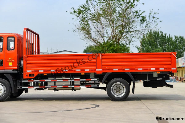 Sinotruk HOWO Hanjiang H 170 ch 4X2(6 roues) camion porteur à ridelles cabine approfondie 5,2 m (China VI) Carrosserie (2) | 86Trucks