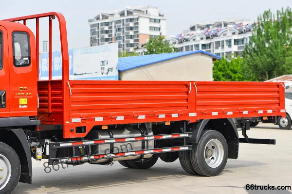 Sinotruk HOWO Hanjiang H 170 ch 4X2(6 roues) camion porteur à ridelles cabine approfondie 5,2 m (China VI) Carrosserie (1) | 86Trucks
