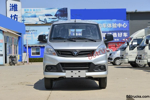Foton Xiangling V1 1.3L 91 ch 4X2(6 roues) essence 2,53 m double cabine plateau micro camion Extérieur (2) | 86Trucks